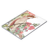 Rosa Cacatúa, auf Mantel der Blumen Notizblock (Linke Seite)