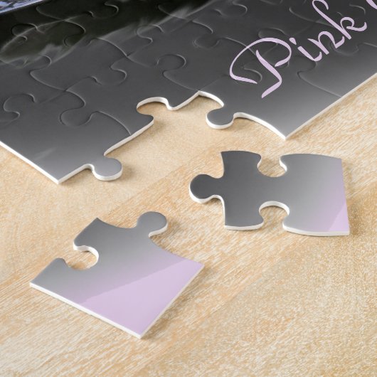 Rosa Cadillac-Blitz Puzzle (Seite)