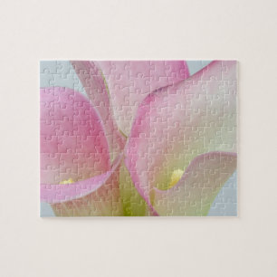 Rosa Calla-Lilien Puzzle
