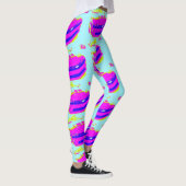Rosa Camaro ZL1 Leggings (Rechts)