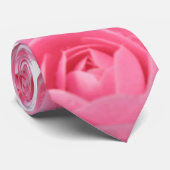 Rosa Camellia-Krawatte Krawatte (Gerollt)