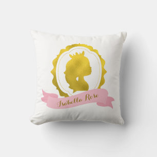 Rosa Cameo Prinzessin Kissen