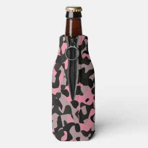 Rosa Camo Flaschenkühler