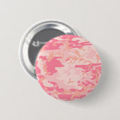 Rosa Camo - Mädchenhaftes Camo Button (Vorne & Hinten)