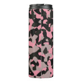 Rosa Camo Thermosbecher (Rückseite)