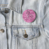 Rosa Camouflage Barrel Racer Button (Beispiel)