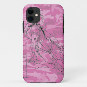 Rosa Camouflage Barrel Racer II - iPhone 5/5S Case