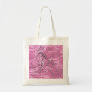 Rosa Camouflage Barrel Racer Tragetasche