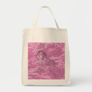 Rosa Camouflage Barrel Racer Tragetasche