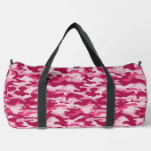 Rosa Camouflage Camouflage Duffle Bag (Vorderseite)