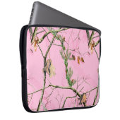 Rosa Camouflage Camouflage Jägerin 15" Notebook-Ca Laptopschutzhülle (Vorne Rechts)