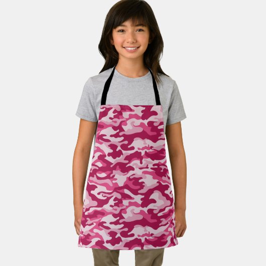 Rosa Camouflage Camouflage Schürze (Insitu)