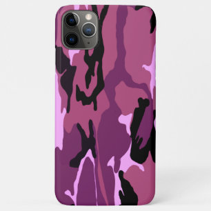 Rosa Camouflage iPhone 11 Pro Max Hülle