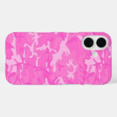 Rosa Camouflage Case-Mate iPhone Hülle (Rückseite (Horizontal))