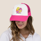 Rosa Camouflage Ducky Truckerkappe (Beispiel)