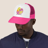 Rosa Camouflage Ducky Truckerkappe (Beispiel)
