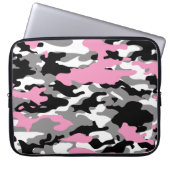 ROSA CAMOUFLAGE - Elektronik-Tasche Laptopschutzhülle (Vorderseite)