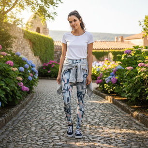 Rosa Camouflage Flex Leggings