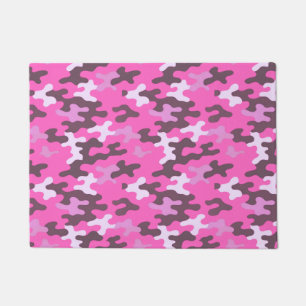 Rosa Camouflage Fußmatte