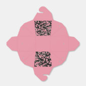Rosa Camouflage Geschenkschachtel (Ungefaltet)