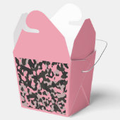 Rosa Camouflage Geschenkschachtel (Geöffnet)