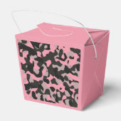 Rosa Camouflage Geschenkschachtel (Rückseite)