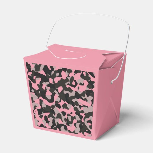 Rosa Camouflage Geschenkschachtel (Vorderseite)