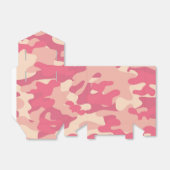 rosa Camouflage Geschenkschachtel (Ungefaltet)