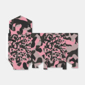 Rosa Camouflage Geschenkschachtel (Ungefaltet)