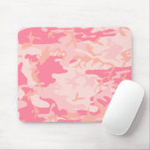 Rosa Camouflage - Girl-Camouflage Mousepad (Mit Mouse)