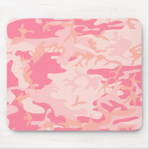 Rosa Camouflage - Girl-Camouflage Mousepad