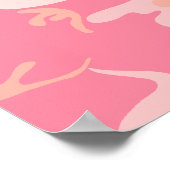 Rosa Camouflage - Girl-Camouflage Poster (Ecke)
