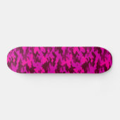 Rosa Camouflage Girls Skateboard (Horizontal)