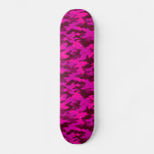 Rosa Camouflage Girls Skateboard (Vorderseite)
