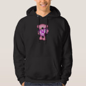 Rosa Camouflage Hoodie (Vorderseite)