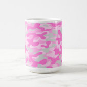 Rosa Camouflage Kaffeetasse (Mittel)