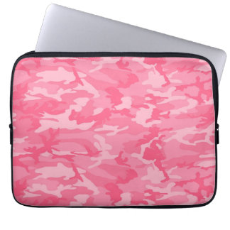 Rosa Camouflage Laptopschutzhülle