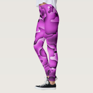 Rosa Camouflage Leggings