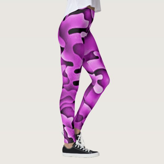 Rosa Camouflage Leggings (Rechts)