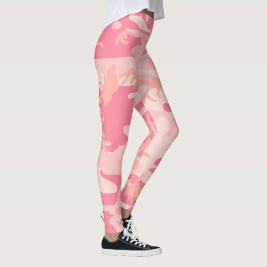 Rosa Camouflage Leggings (Rechts)