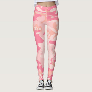 Rosa Camouflage Leggings