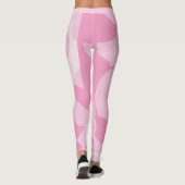 Rosa Camouflage Leggings (Rückseite)