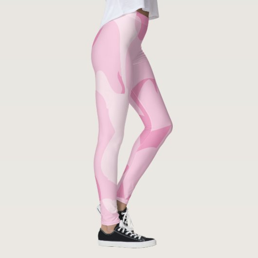 Rosa Camouflage Leggings (Rechts)