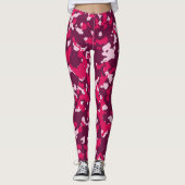 rosa Camouflage Leggings (Vorderseite)