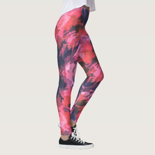 Rosa Camouflage Leggings (Rechts)
