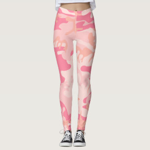 Rosa Camouflage Leggings