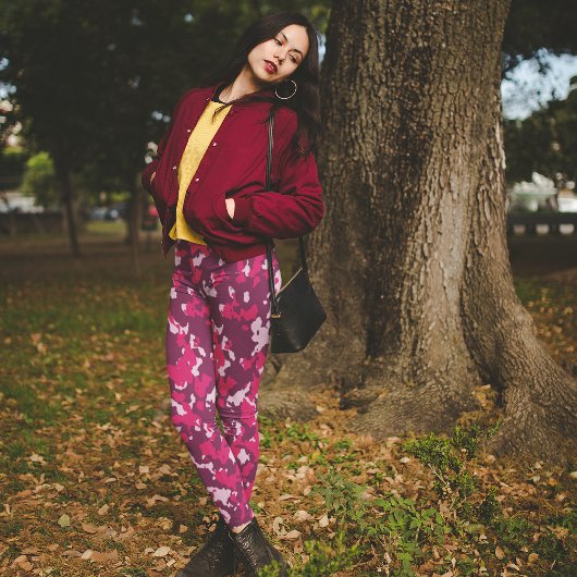 rosa Camouflage Leggings