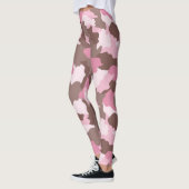 Rosa Camouflage Leggings (Links)