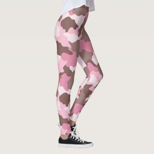 Rosa Camouflage Leggings (Rechts)