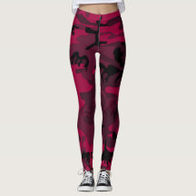 Rosa Camouflage Leggings